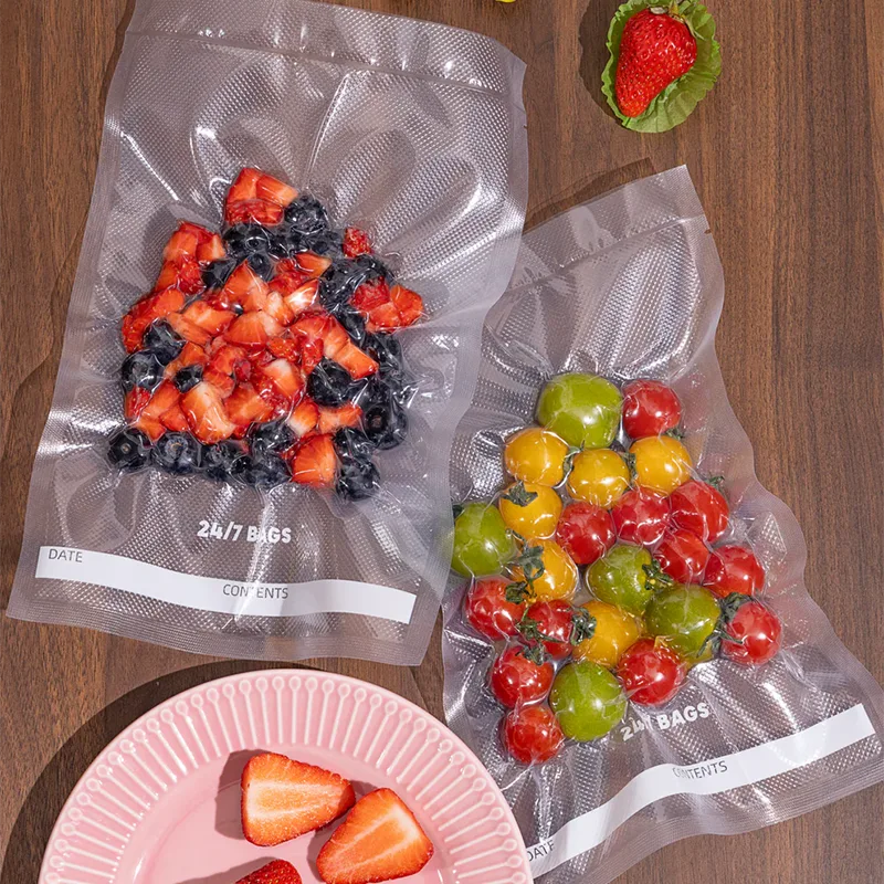 Sac sous vide pour fruits à basse température
