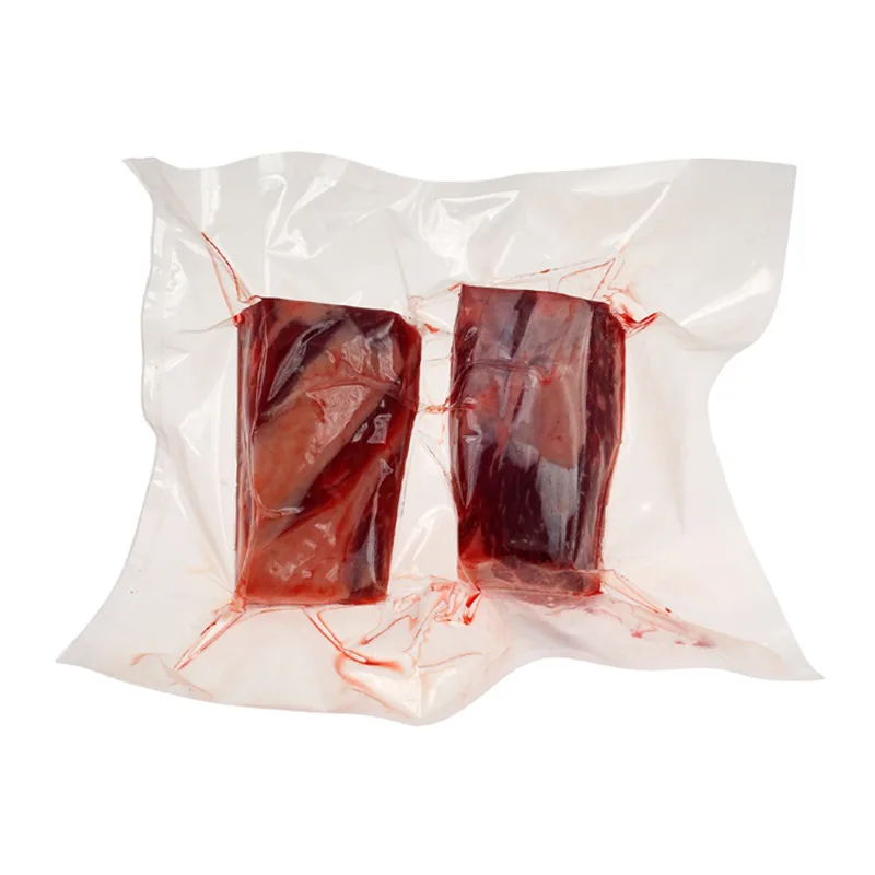 Sac rétractable sous vide pour emballage de viande